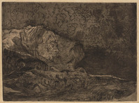 TvB G 5742
<br/>
Slapende oude vrouw
<br/>
<em>Derkzen van Angeren, Antoon (1878 - 1961)</em>